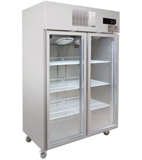 Sufg1000 Double Door Display Freezer Side
