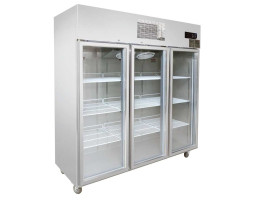 Sucg1500 Three Door Upright Display Fridge Side