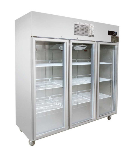 Sucg1500 Three Door Upright Display Fridge Side