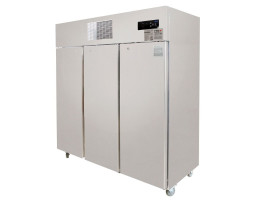 Suf1500 Three Door Ss Upright Storage Freezer Side