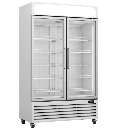 Thermaster 800l Upright Double Glass Door Freezer Lg 800pf