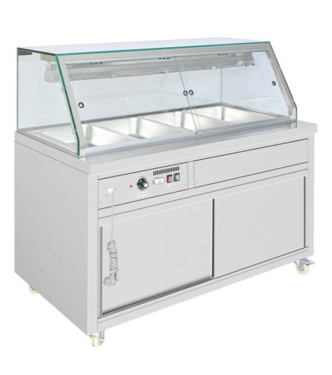 Heated Bain Marie Food Display - PG150FE-XG
