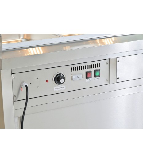 Heated Bain Marie Food Display - PG150FE-XG