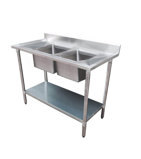 Economic Workbench With Double Middle Sink Xxx 7 Ssbl 2