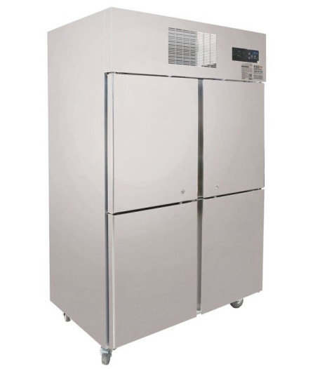Suc1000 Tropical Thermaster 4 1 2 Door Ss Fridge Side