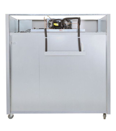 Suc1500 Tropical Thermaster 3 Door Ss Fridge 1500l Back
