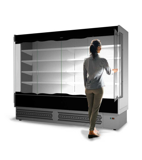 Tdvb80 Ca 250 Vulcano Supermarket 4 Door Open Display Door Open