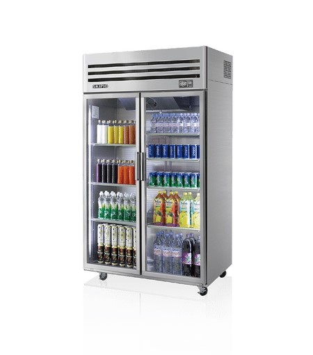 2 Door Display Fridge