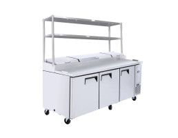 Atosa Mpf8203os 3 Door Pizza Prep Table