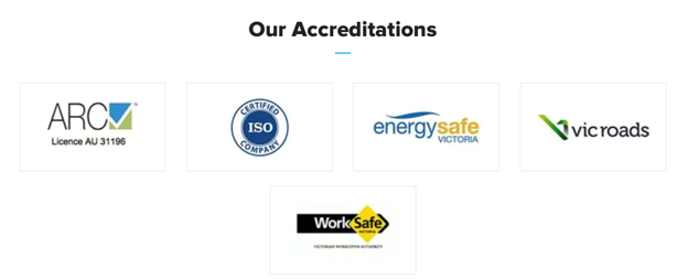 Our Accreditations